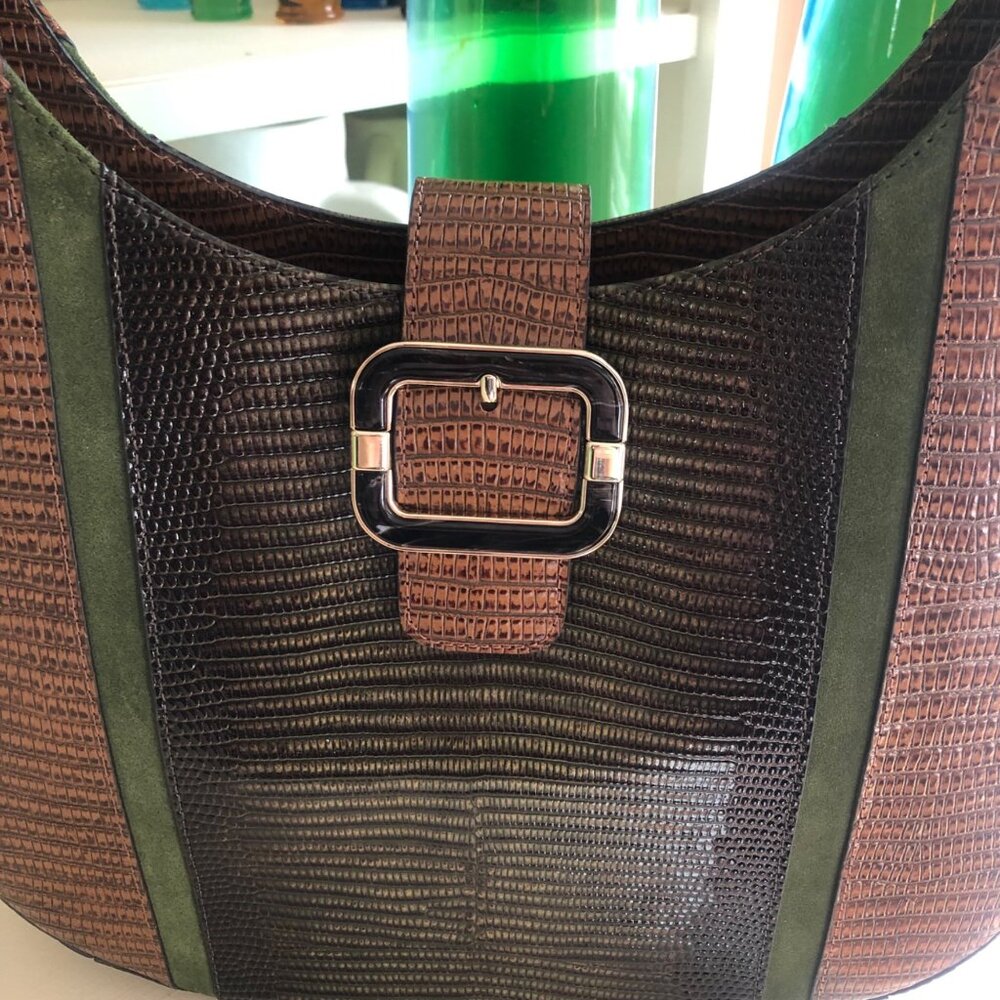 BRAHMIN Fallon Samba Highgate Hobo Shoulder Bag - Picture 2 of 16